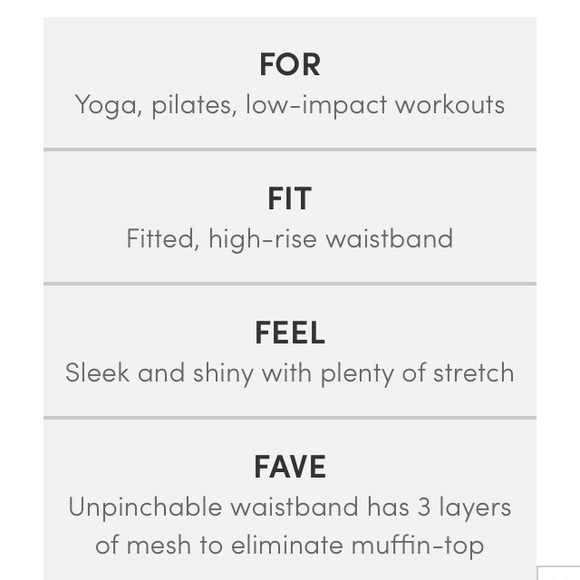 ATHLETA High Rise Chaturanga Tight:: Gray - Picture 7 of 8